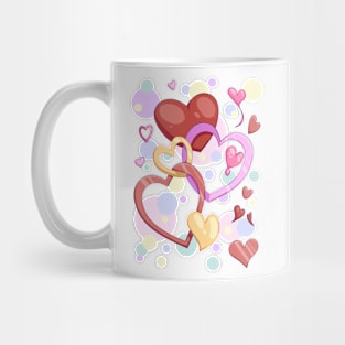 Confetti Hearts Mug